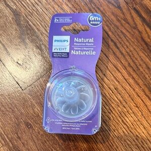 Philips Avent Natural Response Nipple 6 months+ Flow 5